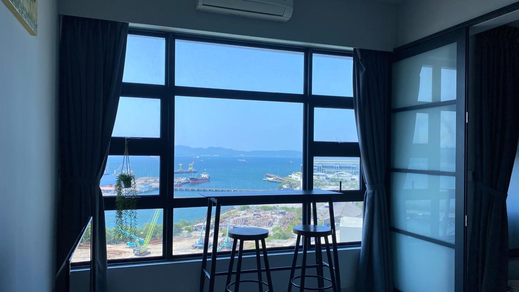 Vm Condo Seaview At Jesselton Quay Kota Kinabalu Eksteriør bilde